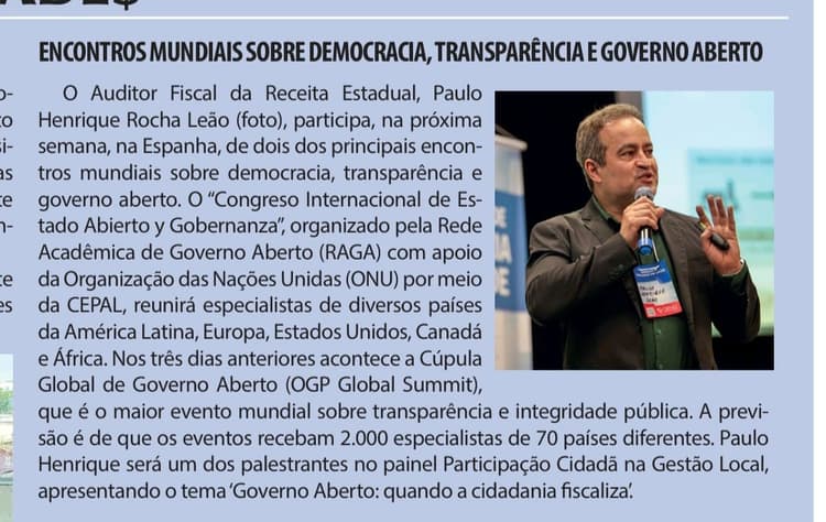 Paulo Henrique Leão palestrando em evento